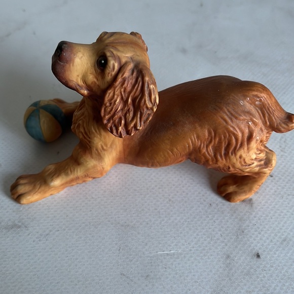 Franklin Mint Cocer Spaniel Ceramic Figurine 1987 - Picture 4 of 5